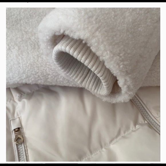 Kate Spade mixed media Sherpa jacket. XL. New. - Picture 4 of 6